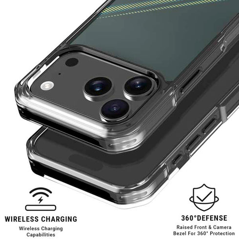 Australia Soccer Flag iPhone 17 Pro Max Clear Case